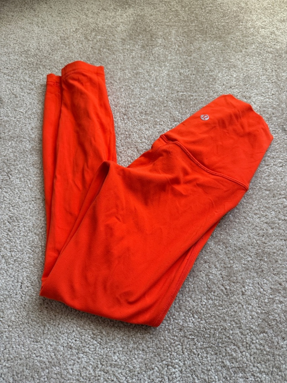 Lululemon Bright Red Leggings